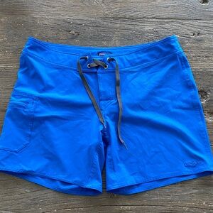 Patagonia Women’s Bright Blue Board Shorts